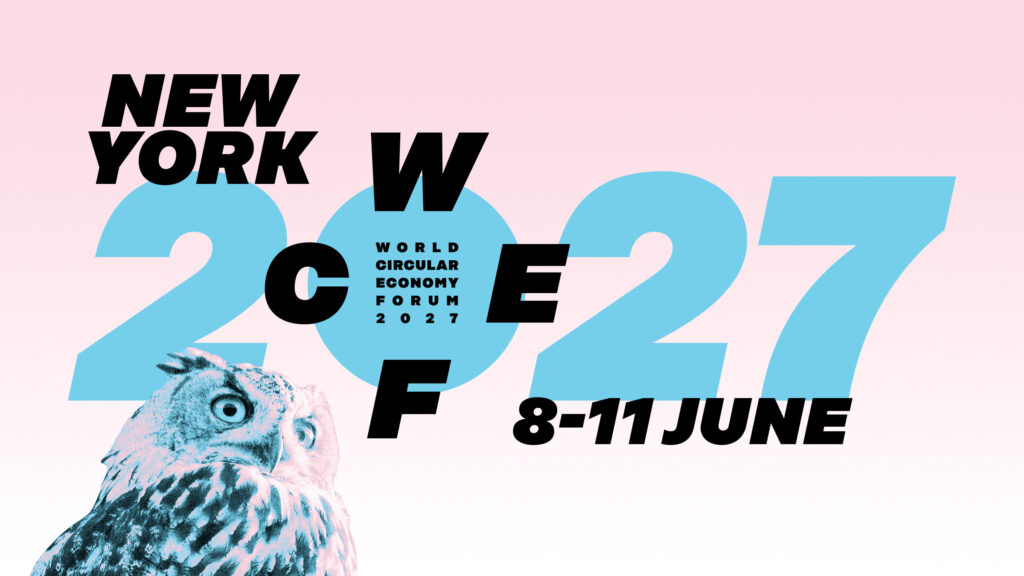 an owl, WCEF2027 logo and the text New Yor 8-11 June 2027
